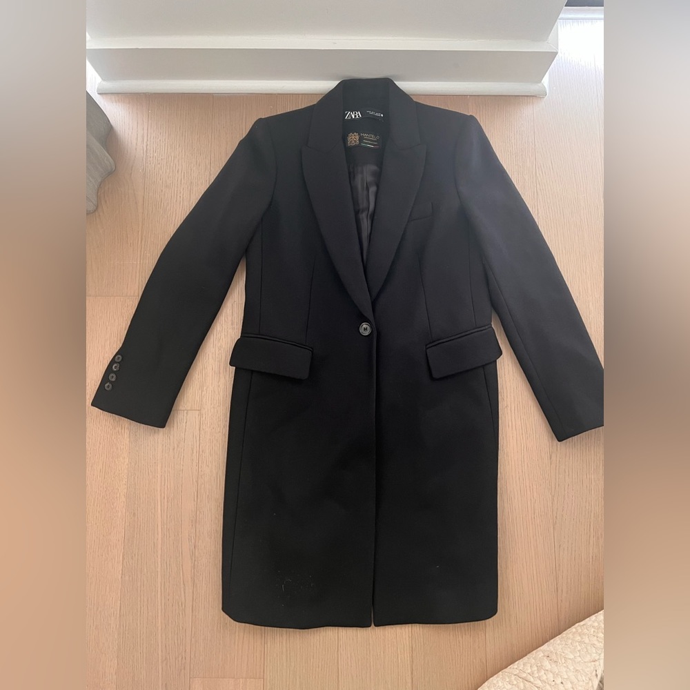 Zara Wool Tailored Coat